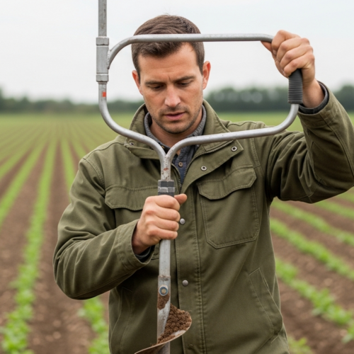 Auger Sampling Techniques for Accurate Soil Spectroscopy: A Step-by-Step Guide