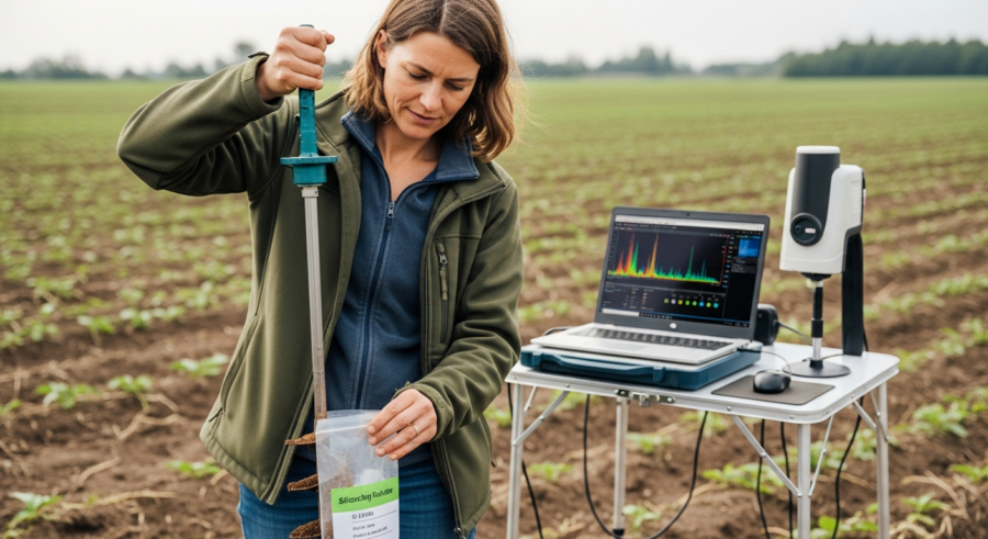 Using Composite Sampling for Efficient Soil Spectroscopy: A Practical Guide