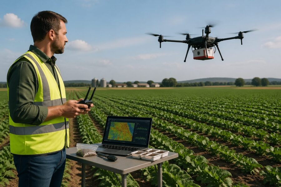 Using Drone-Based Soil Spectroscopy for Field Mapping: What You Need to Know