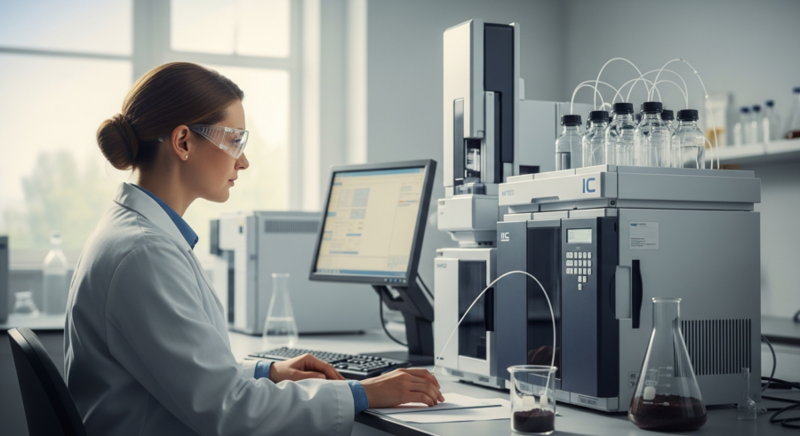 Ion Chromatography (IC) for Anion and Cation Analysis in Soil