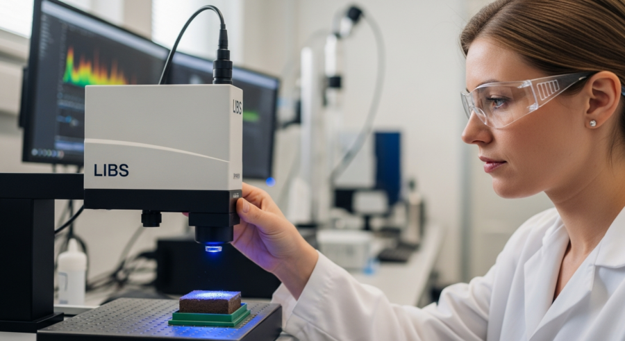 Laser-Induced Breakdown Spectroscopy (LIBS) for Rapid Soil Analysis