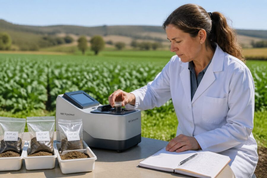 Near-Infrared Spectroscopy for Measuring Soil Organic Matter: A Practical Guide