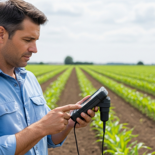 Portable Soil Sensors: Empowering Farmers with Real-Time Data