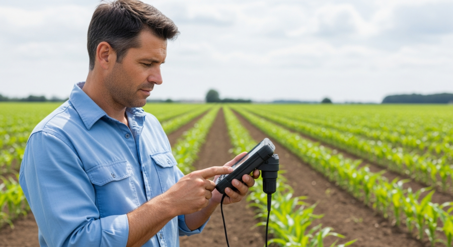 Portable Soil Sensors: Empowering Farmers with Real-Time Data
