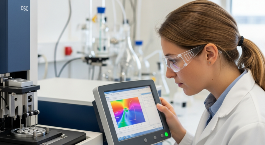 Differential Scanning Calorimetry (DSC) for Analyzing Thermal Properties of Soil