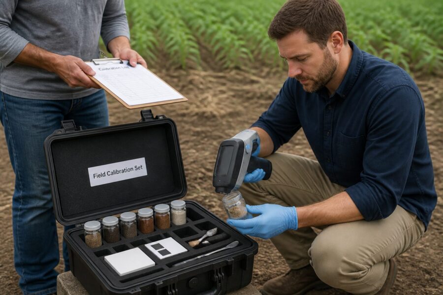 Building a Field Calibration Set for Portable NIR Spectrometers