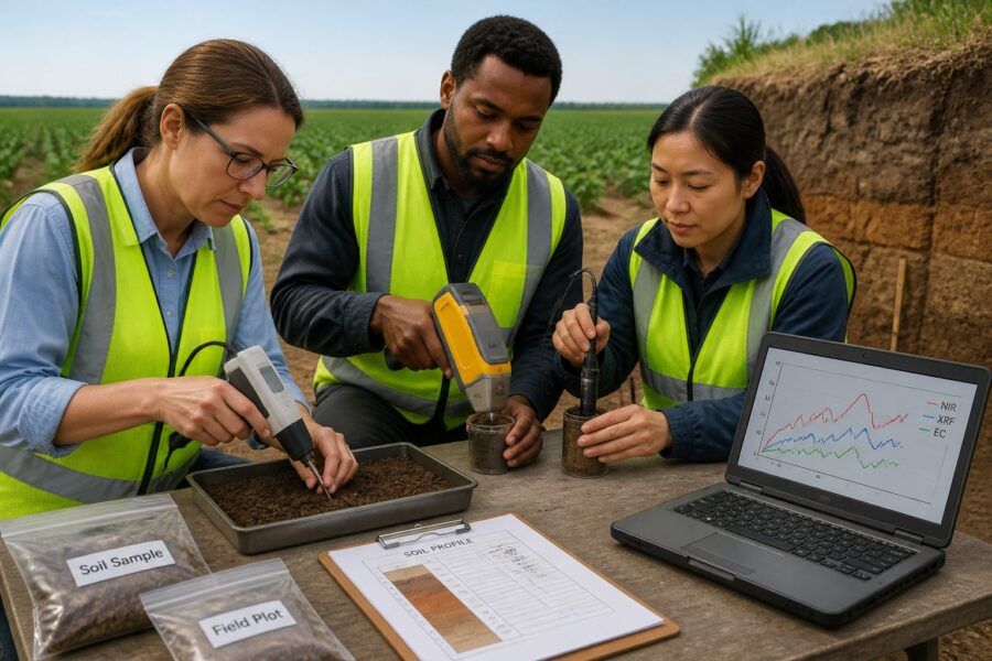 Multisensor Fusion: Combining NIR, XRF, and EC Data for Richer Soil Profiles