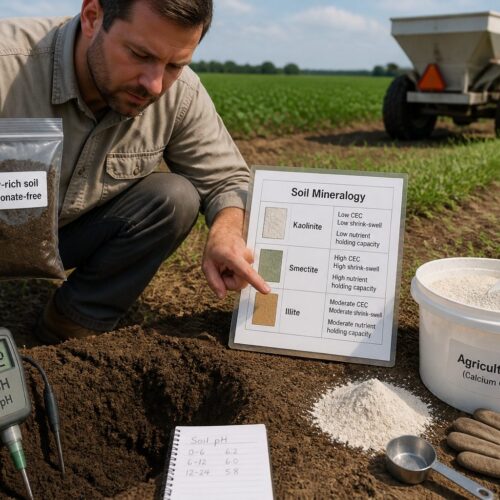 How Soil Mineralogy Guides Lime Application for pH Correction