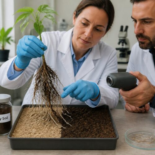 How Soil Mineralogy Affects Mycorrhizal Fungi Activity and Root Health