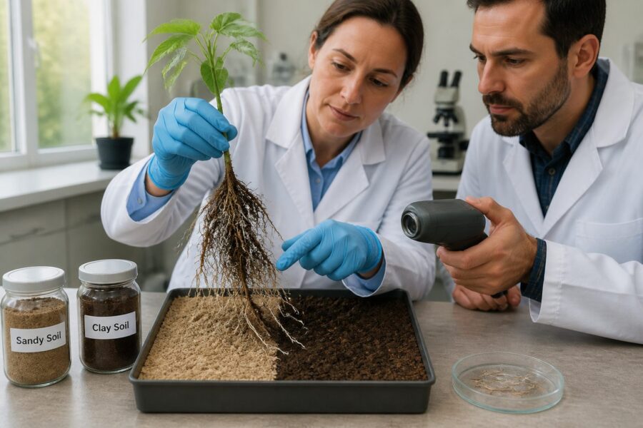 How Soil Mineralogy Affects Mycorrhizal Fungi Activity and Root Health