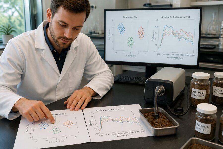 Using Principal Component Analysis to Interpret Soil Spectral Data