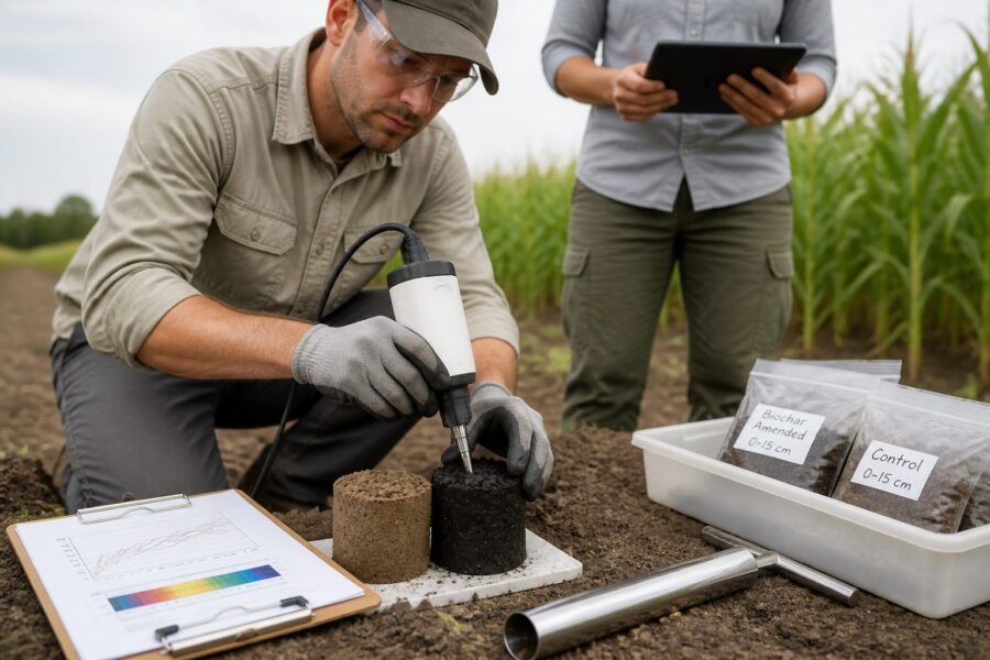 Using Soil Spectroscopy to Assess Biochar Amendments: What the Data Shows