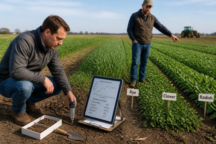 Using Soil Spectroscopy to Guide Cover Crop Selection: A Field-Level Approach