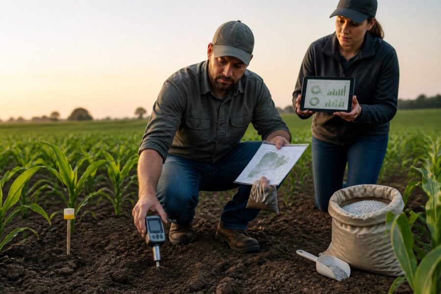 Optimizing Fertilizer Use with Soil Spectroscopy: A Sustainable Approach
