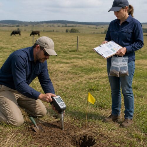 Soil Spectroscopy for Pasture Management: Monitoring Nutrients Across Grazed Fields