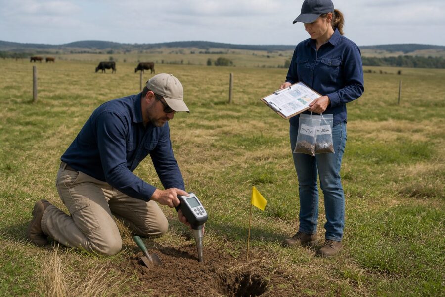 Soil Spectroscopy for Pasture Management: Monitoring Nutrients Across Grazed Fields