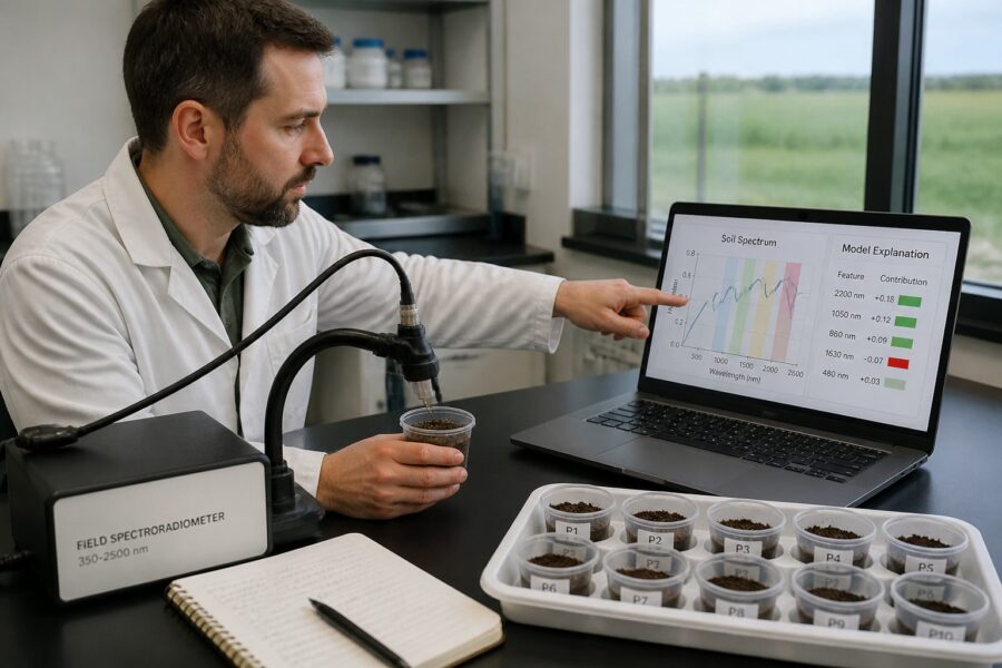 Explainable AI for Soil Spectroscopy: Making Model Predictions Transparent for Agronomists
