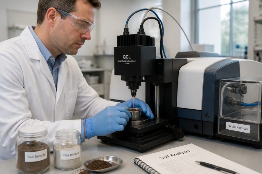 Quantum Cascade Lasers for Soil Analysis: A New Frontier in Mid-Infrared Spectroscopy
