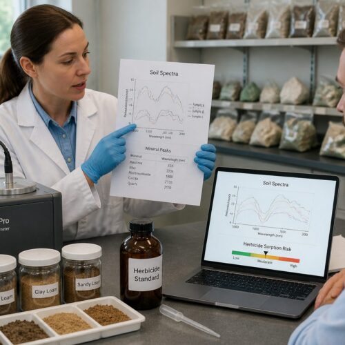 Tracking Herbicide Sorption Risk With Soil Mineralogy: A Spectroscopy-Based Approach