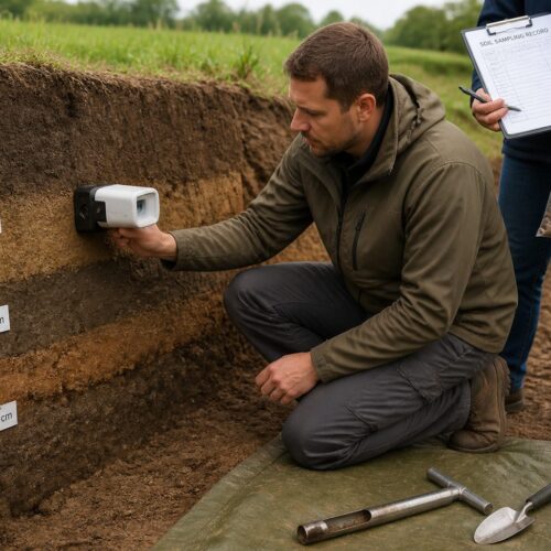 Soil Spectroscopy at Multiple Depth Increments: Stratified Sampling Protocols for Vertical Profiling