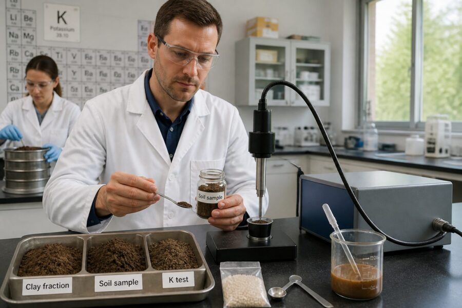 Soil Mineralogy and Potassium Fixation: Using Spectroscopy to Optimize K Fertilization