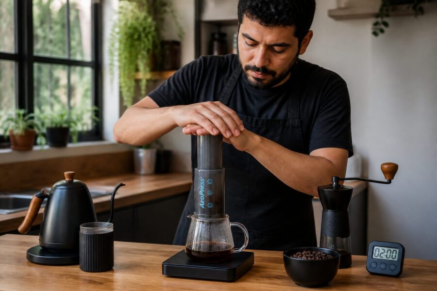 Versatilidade e Rapidez: Guia Essencial para o Café na Aeropress
