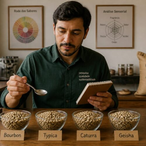 Variedades de Café Arábica: Bourbon, Typica, Caturra e Geisha Explicados
