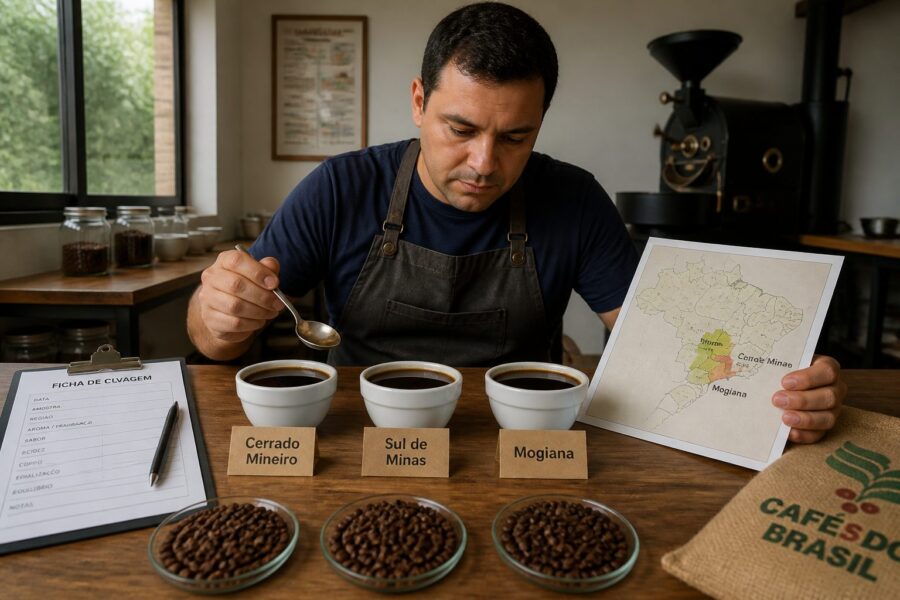 Regiões Produtoras de Café no Brasil: Cerrado Mineiro, Sul de Minas e Mogiana