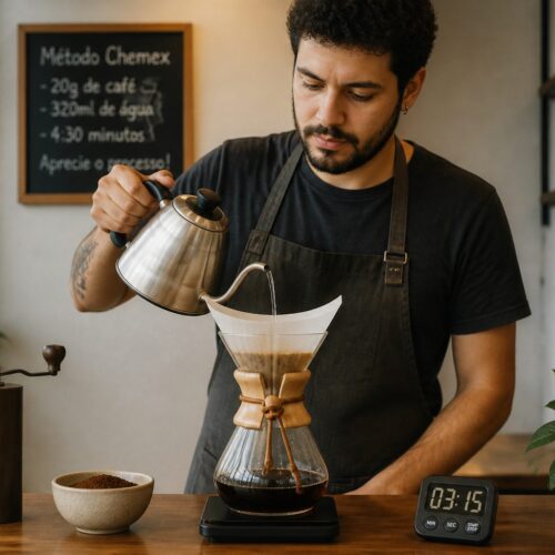 O Guia Completo para Preparar Café na Chemex: Elegância e Pura Extração