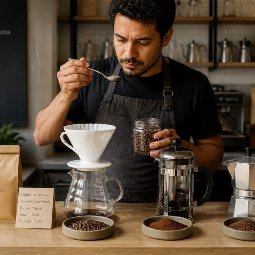 O Grão Certo: Guia para Escolher o Café Ideal para Seu Método de Preparo