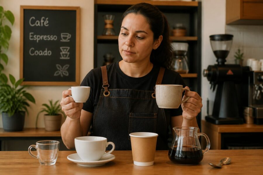 A Xícara Perfeita: Guia Completo para Escolher o Recipiente Ideal para Seu Café