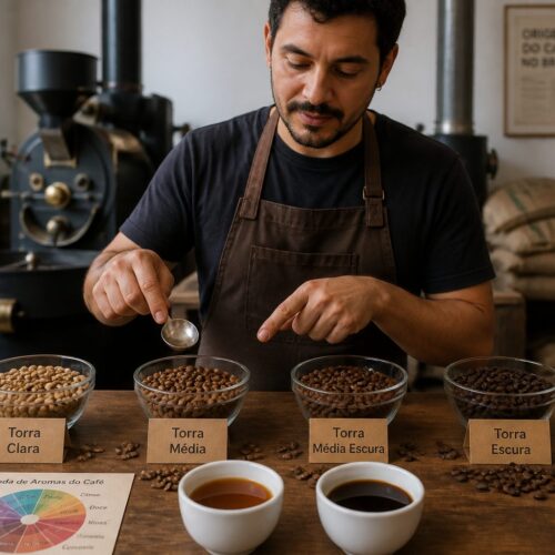 Tudo Sobre a Torra de Grãos de Café: Do Claro ao Escuro e Seus Sabores