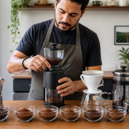Guia Completo: Como Moer Grãos de Café para Cada Método de Preparo