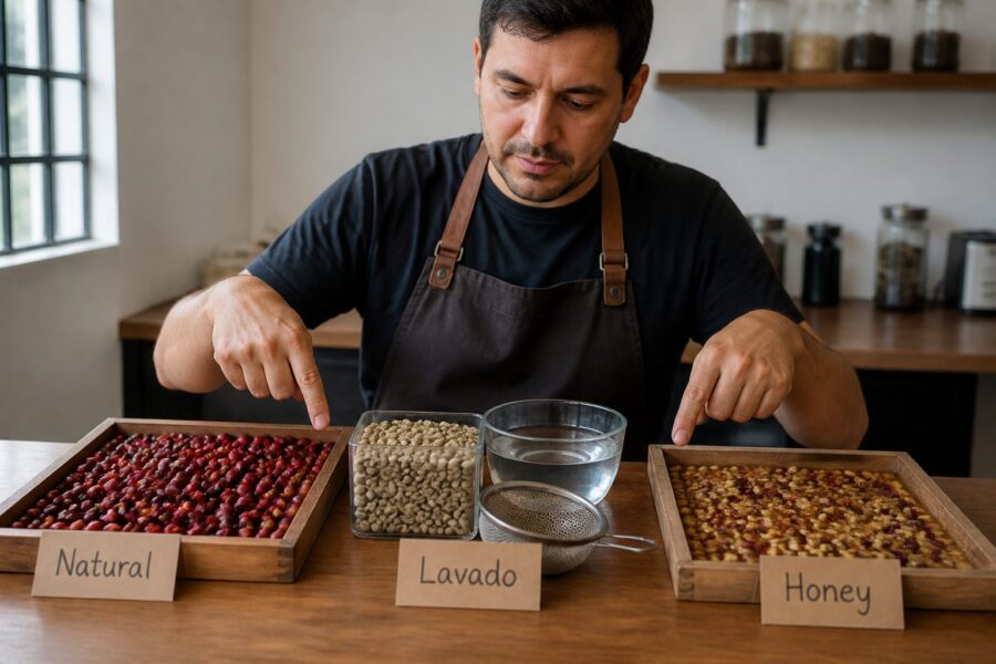 Desvende os Métodos de Processamento de Café: Natural, Lavado e Honey