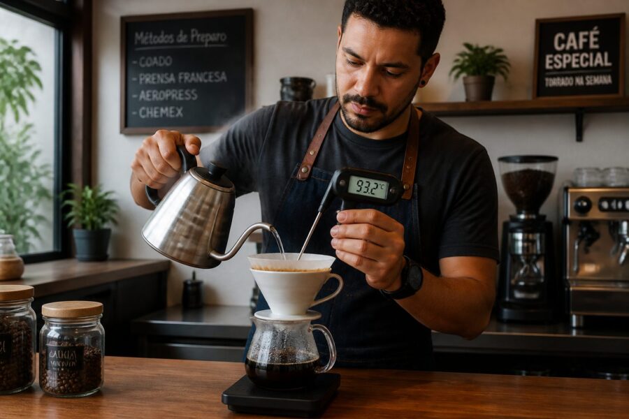 Termômetro para Café: A Ferramenta Simples que Transforma Sua Extração