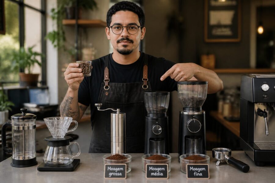 Guia Completo: Como Escolher o Moedor de Café Ideal para Cada Método de Preparo