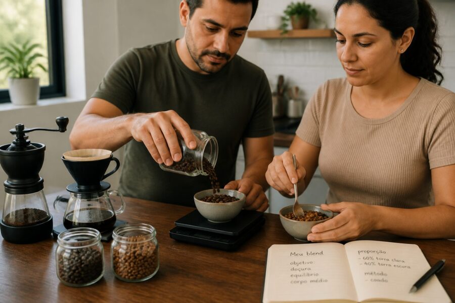Como Criar Seu Próprio Blend de Café em Casa: Guia Prático Passo a Passo