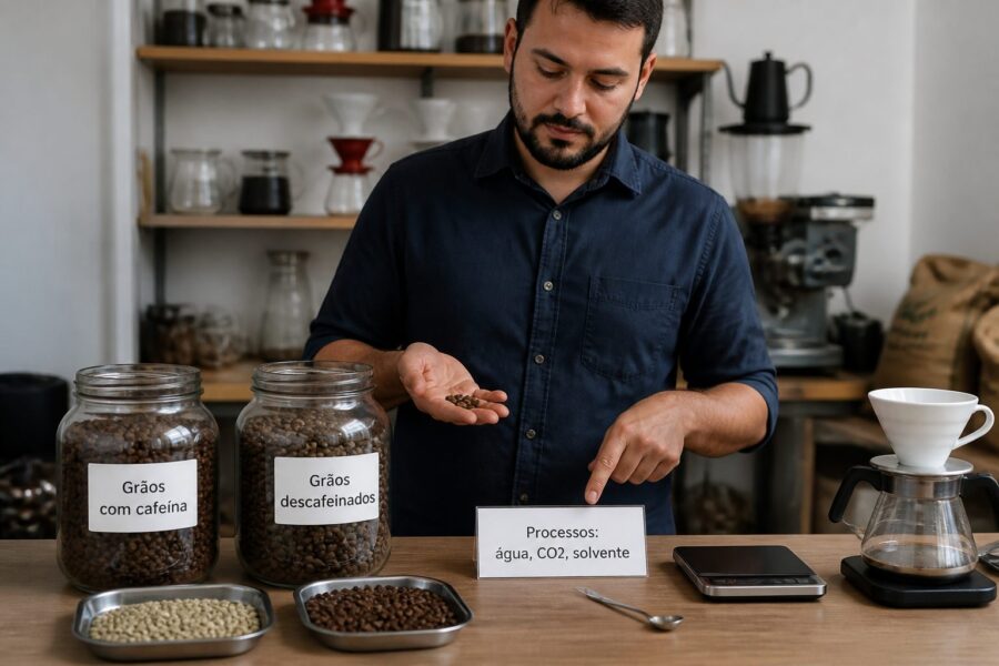 Café Descafeinado: Tudo Sobre Grãos, Processos e Seus Benefícios