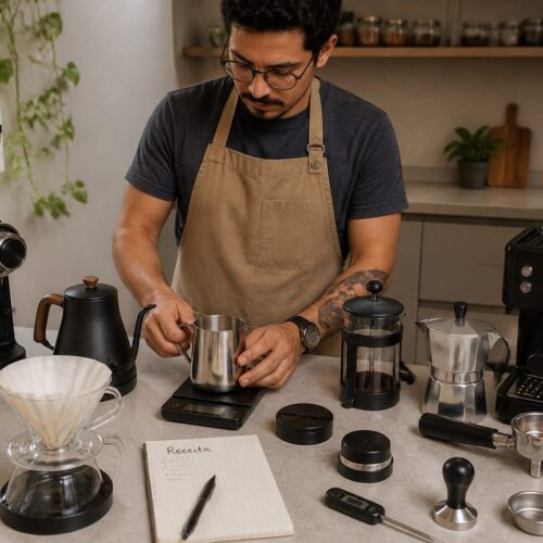 Os 10 Acessórios Essenciais para Todo Barista Caseiro: Elevando Seu Café a Outro Nível