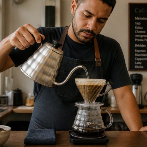Chaleira Bico de Ganso: Por Que Ela é Indispensável para o Café Coado Perfeito