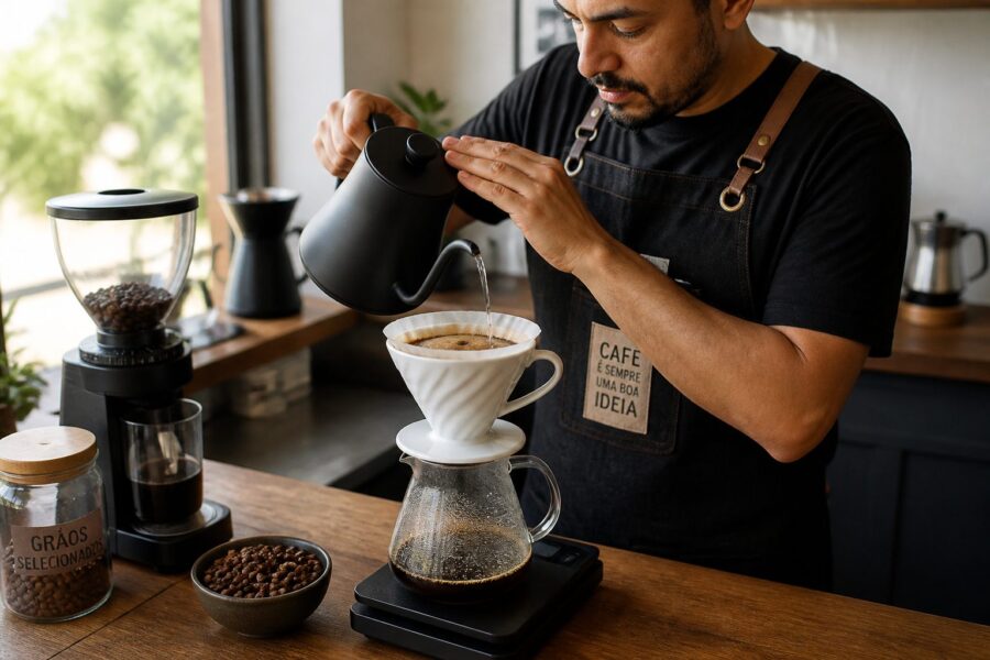 O Guia Essencial para Preparar Café Perfeito na Hario V60: Sabor e Aroma em Cada Gota