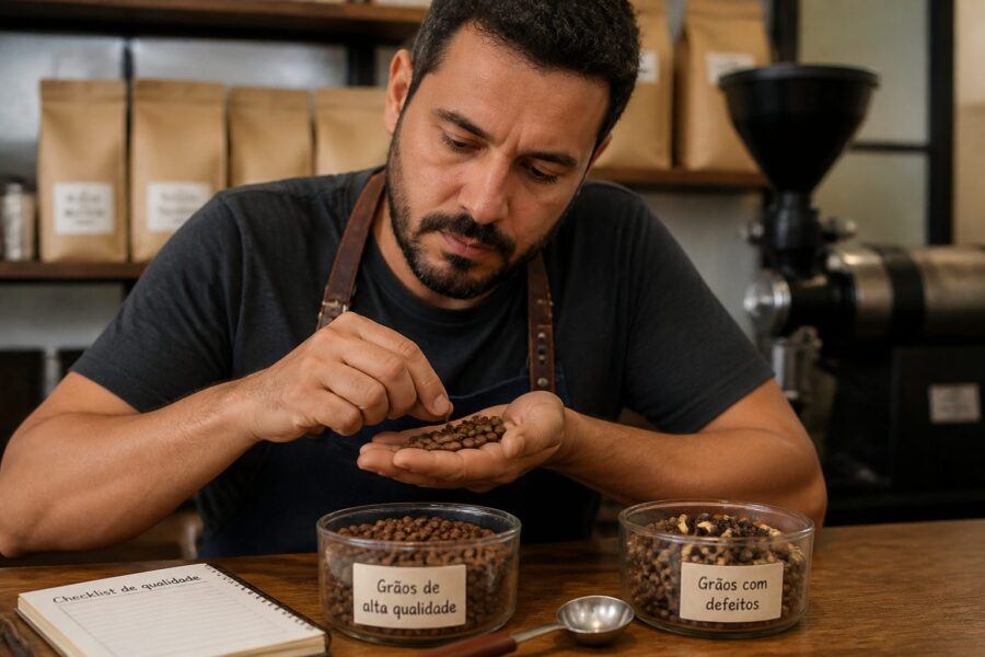 Guia Expert: Como Identificar Grãos de Café de Alta Qualidade Antes de Comprar