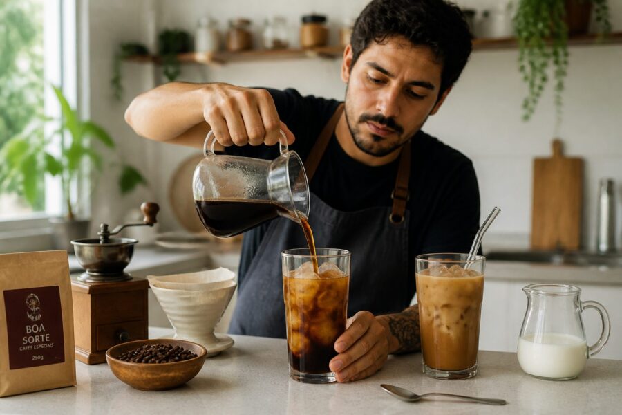 Refresque-se: Guia Completo de Como Preparar Café Gelado em Casa