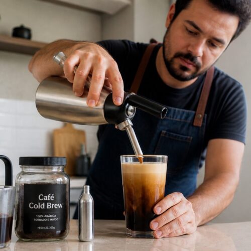 Nitro Cold Brew: O Que É e Como Preparar em Casa com Equipamento Simples