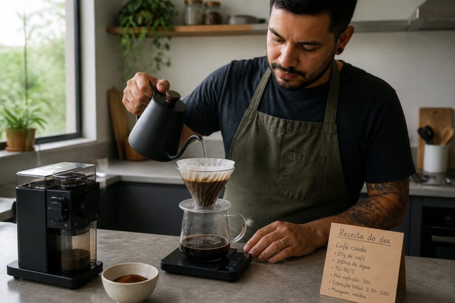 O Segredo do Café Coado Perfeito: Guia para o Dia a Dia