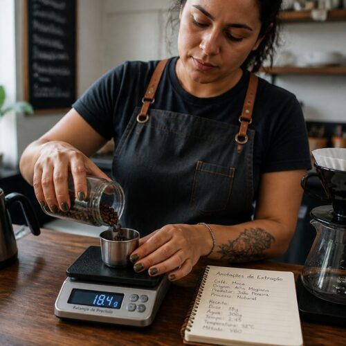 Balança de Precisão para Café: O Segredo para Consistência e Sabor Inigualáveis