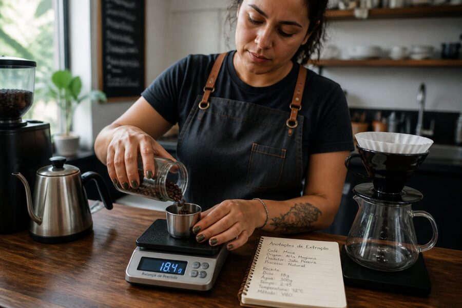 Balança de Precisão para Café: O Segredo para Consistência e Sabor Inigualáveis