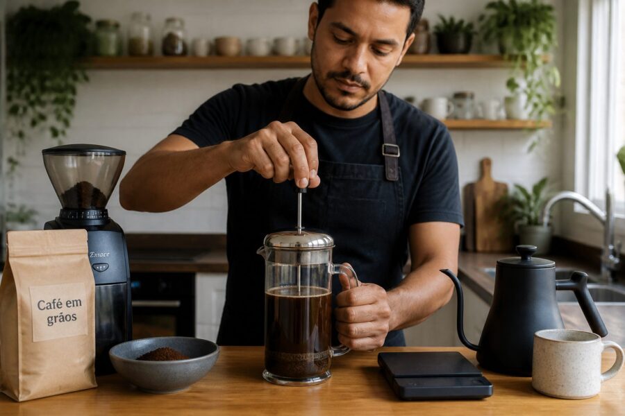 O Guia Definitivo para Preparar Café na Cafeteira Francesa: Sabor e Simplicidade