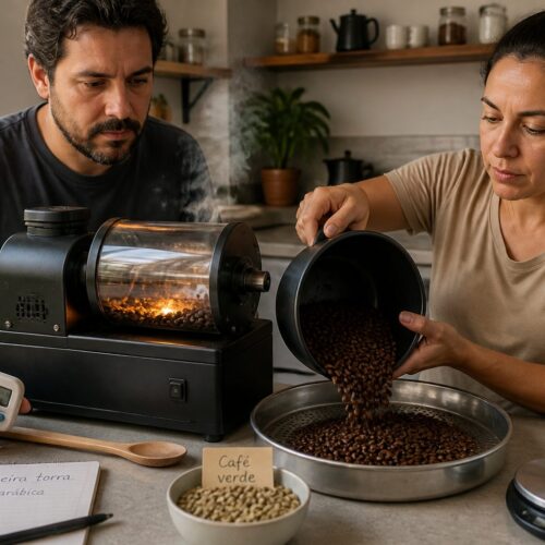 Torrando Café em Casa: Guia para Iniciantes com Torradeiras Domésticas