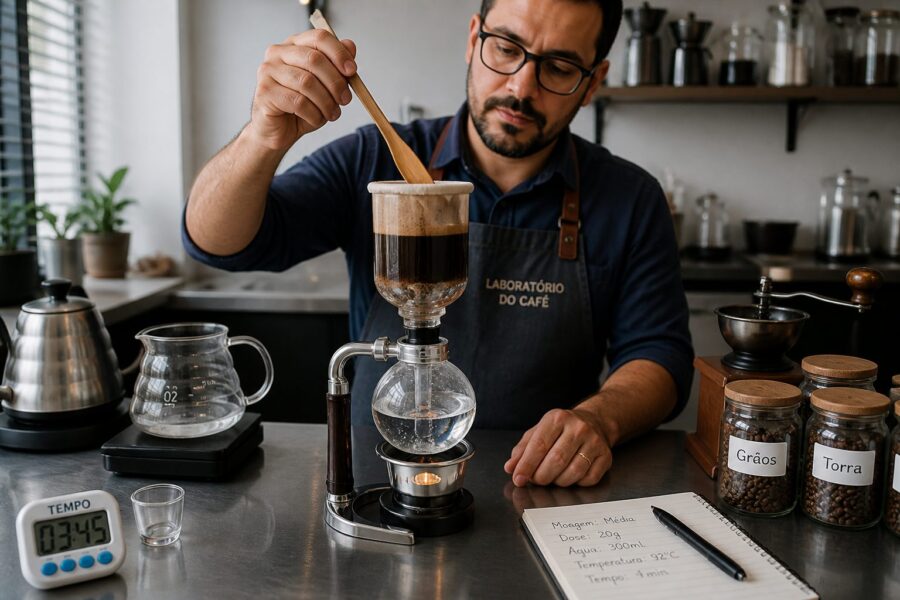 O Espetáculo do Sifão: Guia Completo para um Café de Laboratório